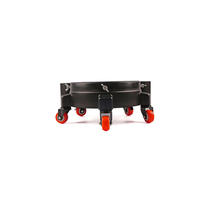 Maxshine Rolling Bucket Dolly Black/Red/Green