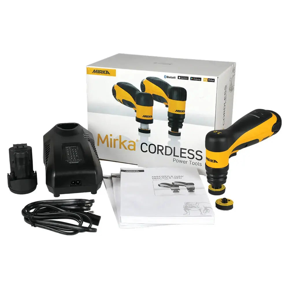 Mirka AOS-B 130NV 32mm Cordless Sander 10.8V Orbit 3.0 AN