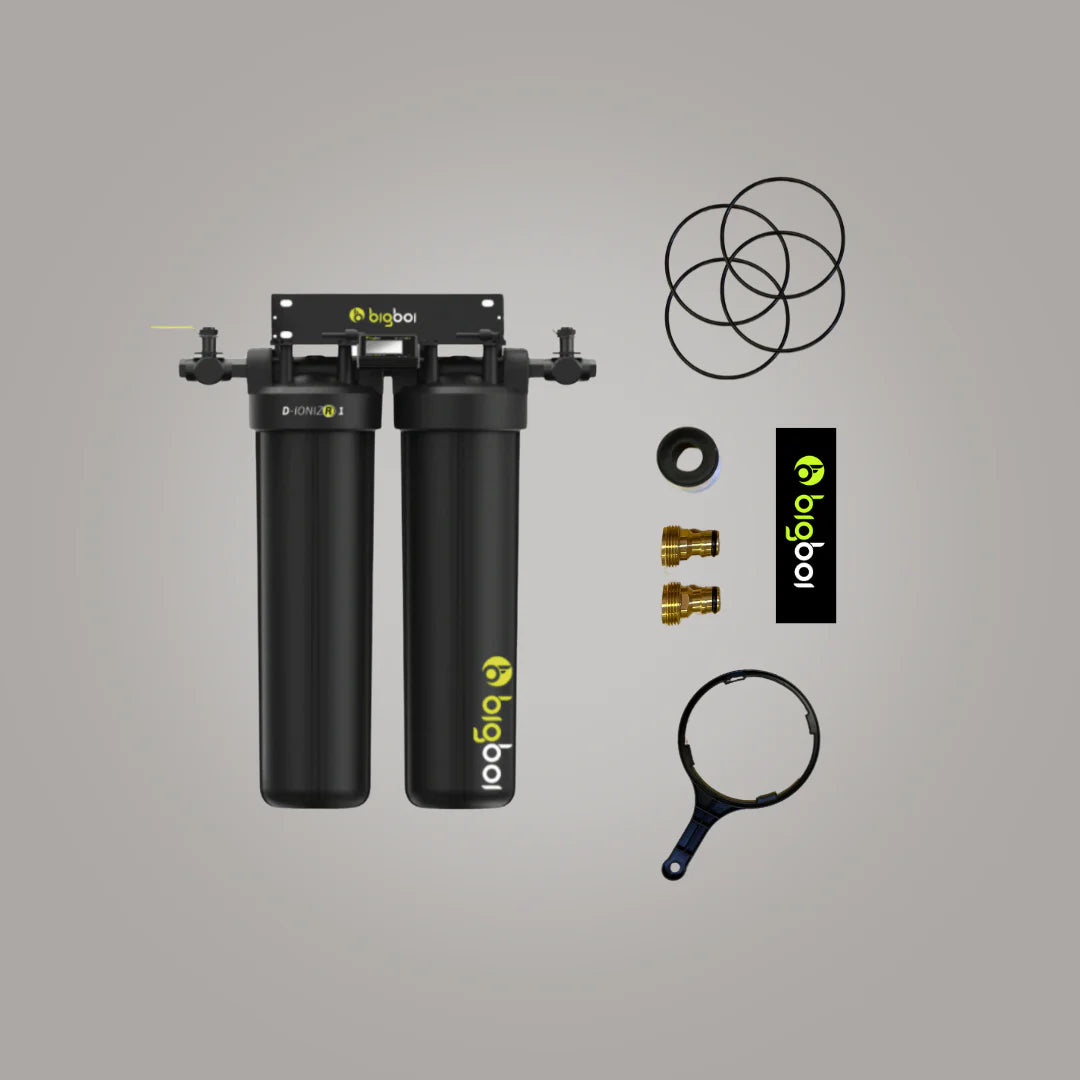 Bigboi D-IONIZR1 Water Filtration System (Twin Filter)